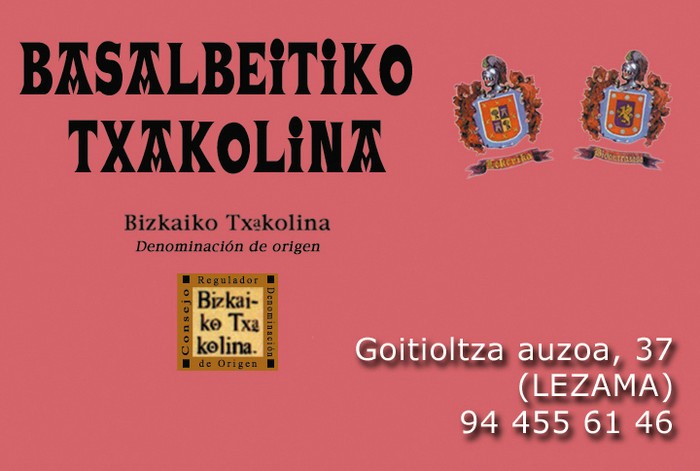 Basalbeiti Txakolina logotipoa
