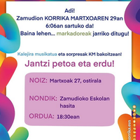 Korrikako markadoreak jartzeko deialdia