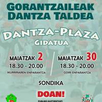 Dantza Plaza gidatua