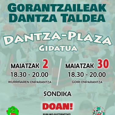 Dantza Plaza gidatua