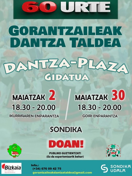 Dantza Plaza gidatua