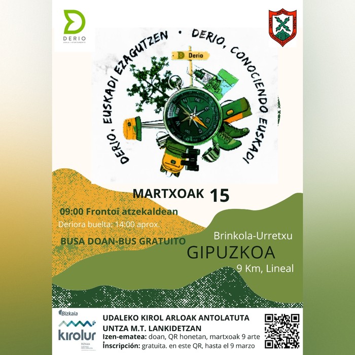 Brinkola-Urretxura irteera