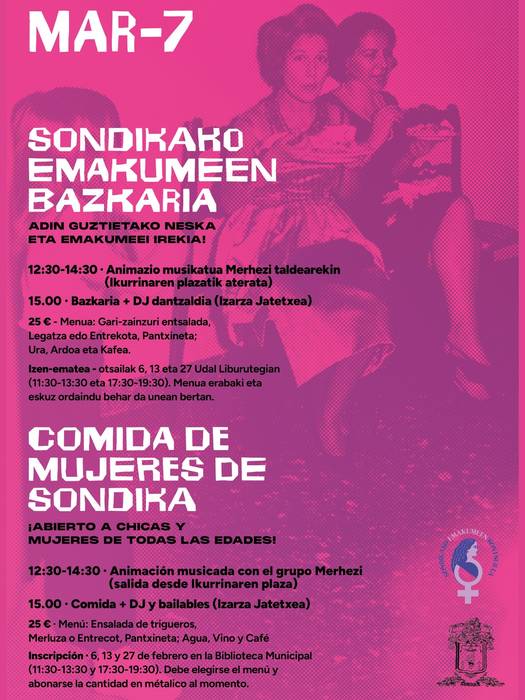 Sondikako emakumeen bazkaria