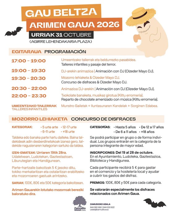 Gau beltza, arimen gaua
