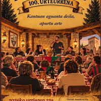 Apurtuarteren mendeurreneko bertso afaria