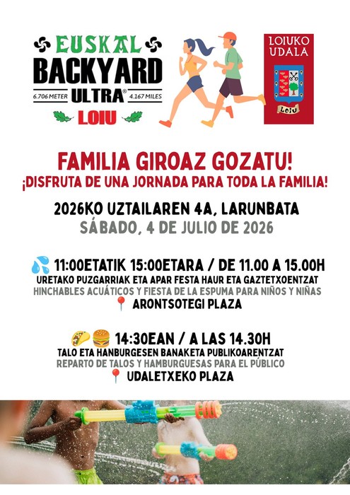 Euskal Backyarden inguruko giroa