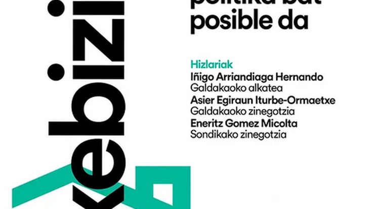 'Beste etxebizitza polita bat posible da' hitzaldia