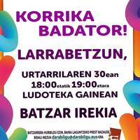 Larrabetzuko Korrika Batzordeko bilera