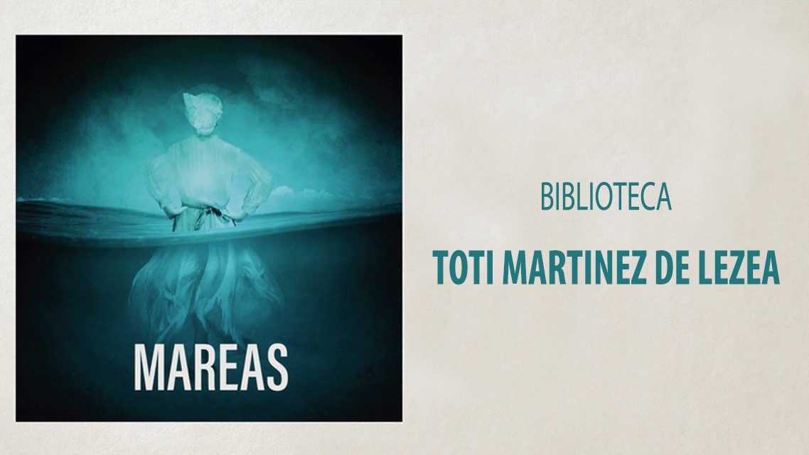 Mareas liburua gehitu diote Toti Martinez de Lezea Bibliotekari