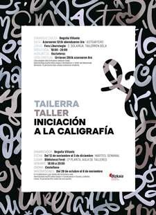 Tailerra: Iniciación a la caligrafía