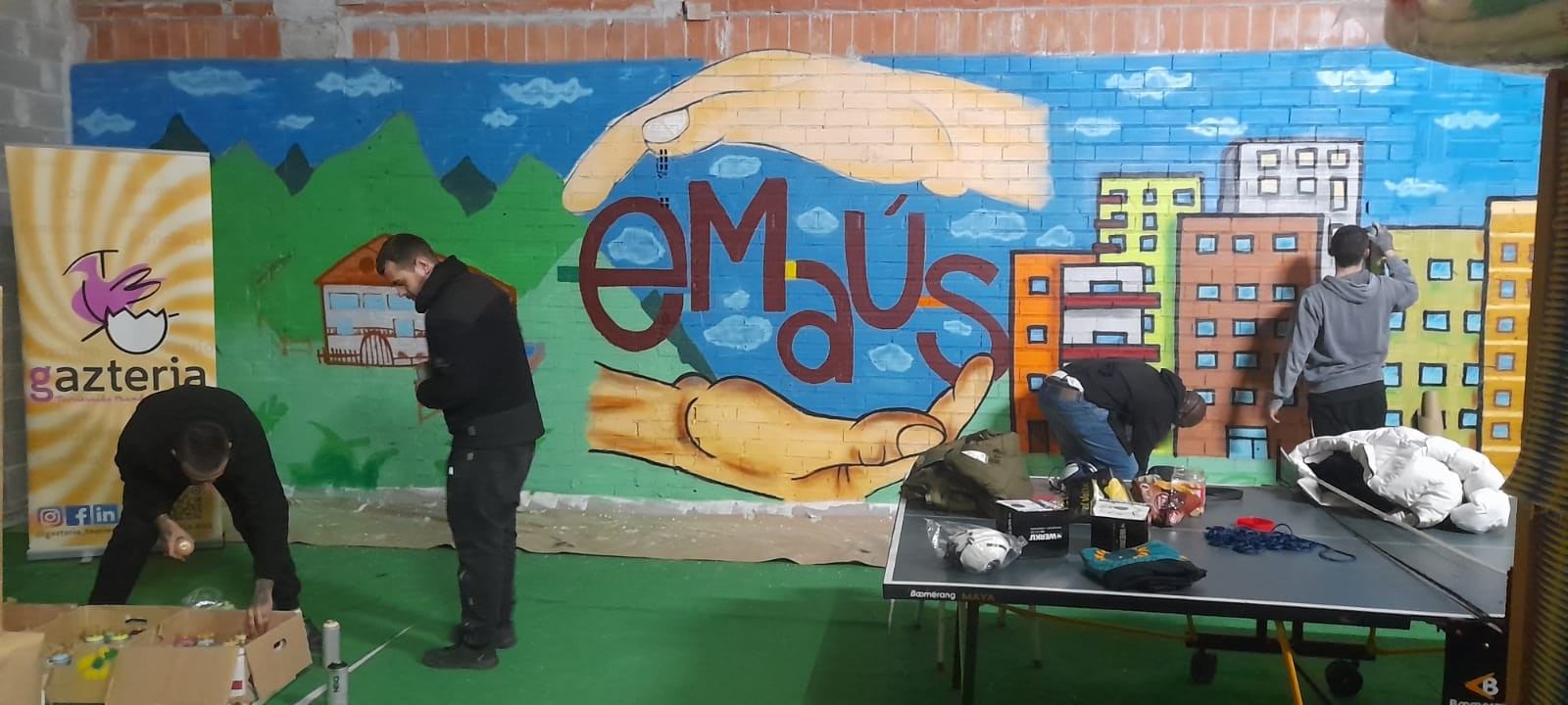 Grafitia elkargune bezala