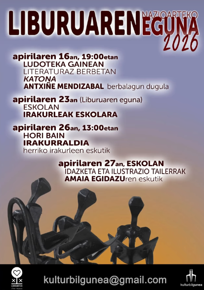 Literaturaz Berbetan: Antxiñe Mendizabalen 'Katona'