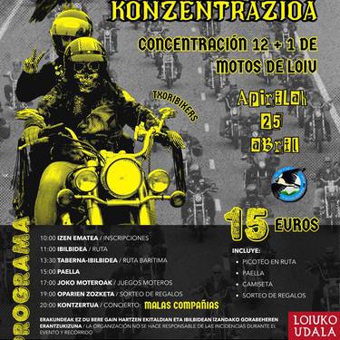 Loiuko 12+1 motor elkarretaratzea