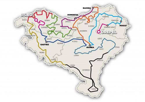 korrika 19 - ibilbide orokorra mapa