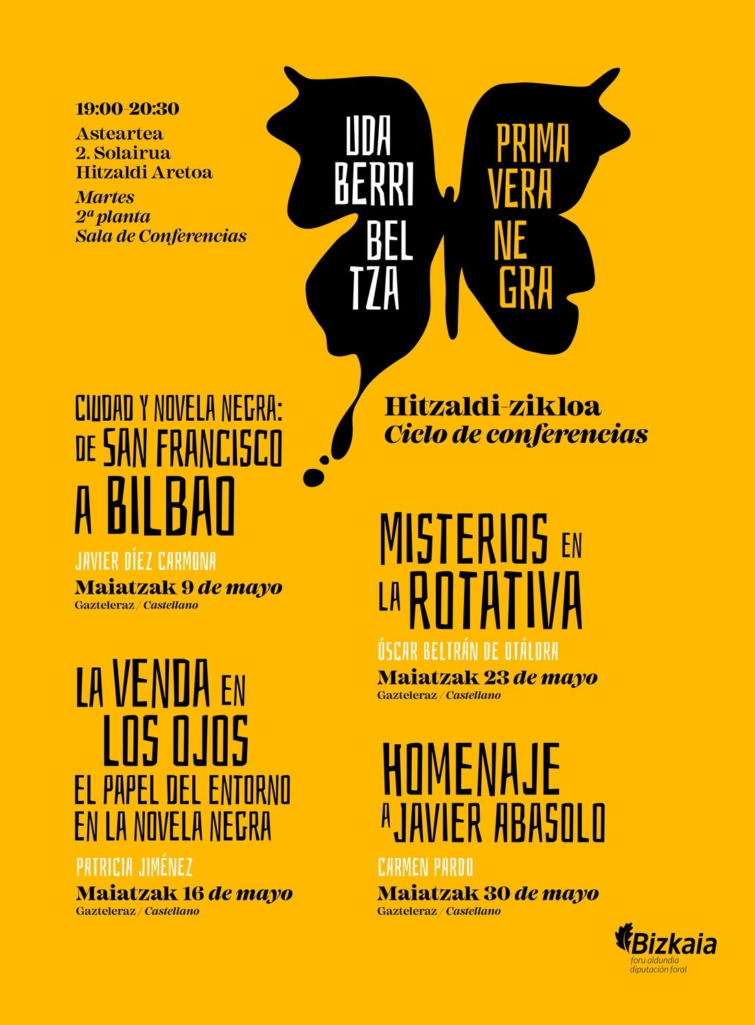 Hitzaldi-zikloa: Udaberri beltza