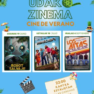 Aire zabaleko zinema saioa: 'Robot Salvaje'
