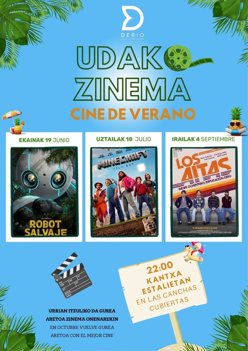 Aire zabaleko zinema saioa: 'Robot Salvaje'
