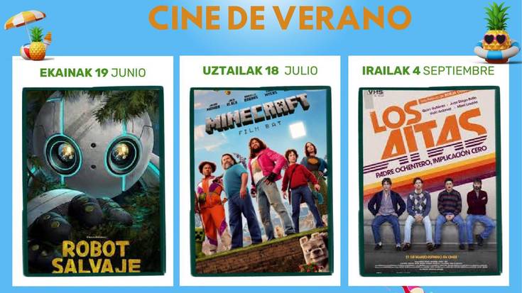 Aire zabaleko zinema saioa: 'Minecraft'