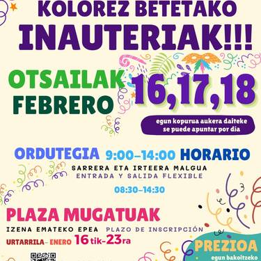 Derioko Ludotekako inauteriak