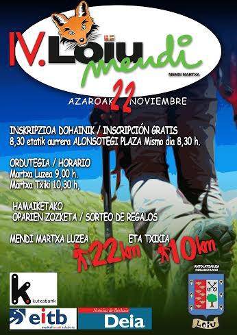 Mendi martxa, Loiun