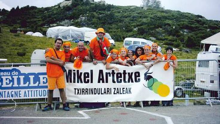 Mikel Artetxe Txirrindulari Zaleak: â€œAfizionau m