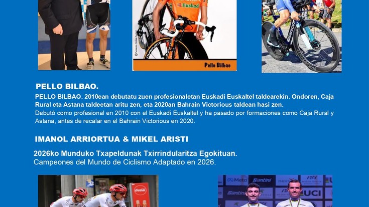 Imanol Arriortuari, Pello Bilbaori eta Mikel Aristiri omenaldia