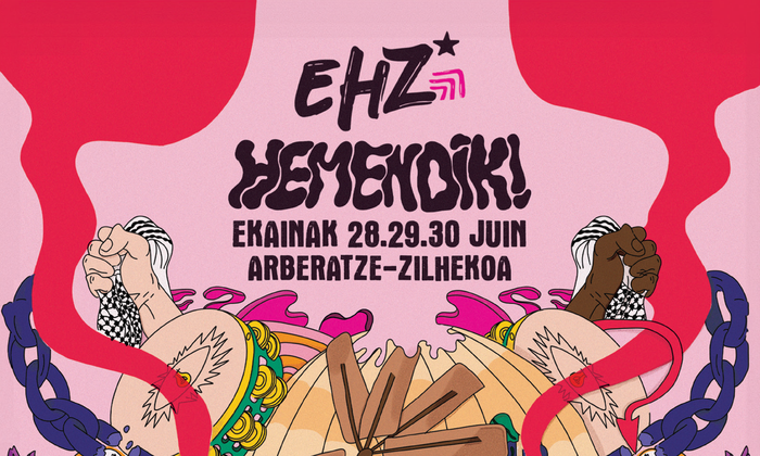 Bi sarrera bikoitza zozkatuko ditugu EHZ festibalerako