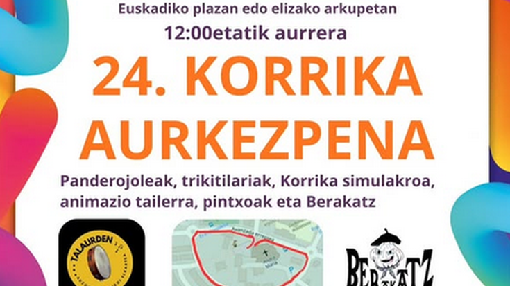 24. Korrikaren aurkezpena
