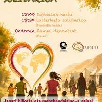 Zaporeak elkartearentzat lasterketa solidarioa