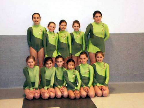 Lezamako gimnastak, garaipen bila 