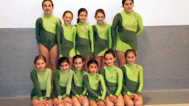 Lezamako gimnastak, garaipen bila 