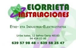 Elorrieta instalazioak logotipoa