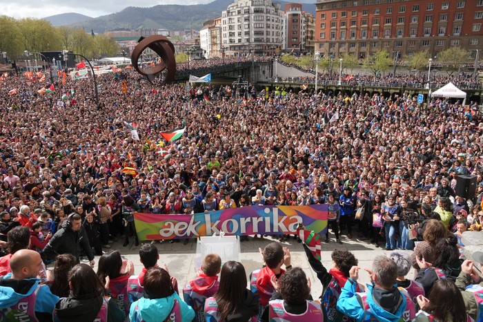 “Euskal Herriak era masiboan erakutsi du euskara garela eta euskara izan nahi duela”
