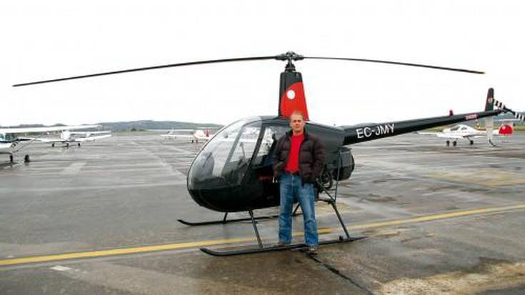 Igor Petralanda, helikoptero-pilotua: â€œHelikopte