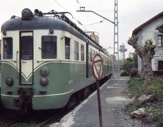 Lutxana-Mungia trenbide zaharreko ibilbidearen bisita gidatua, domekan