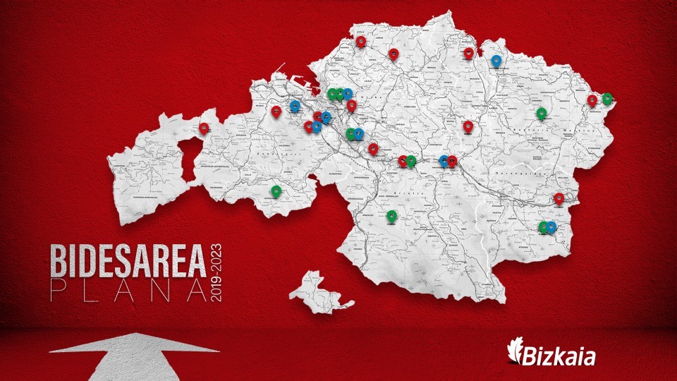 Foru Aldundiak zenbait lan egin ditu Txorierrin, errepideak hobetzeko