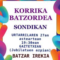 Sondikako Korrika batzordeare bilera irekia