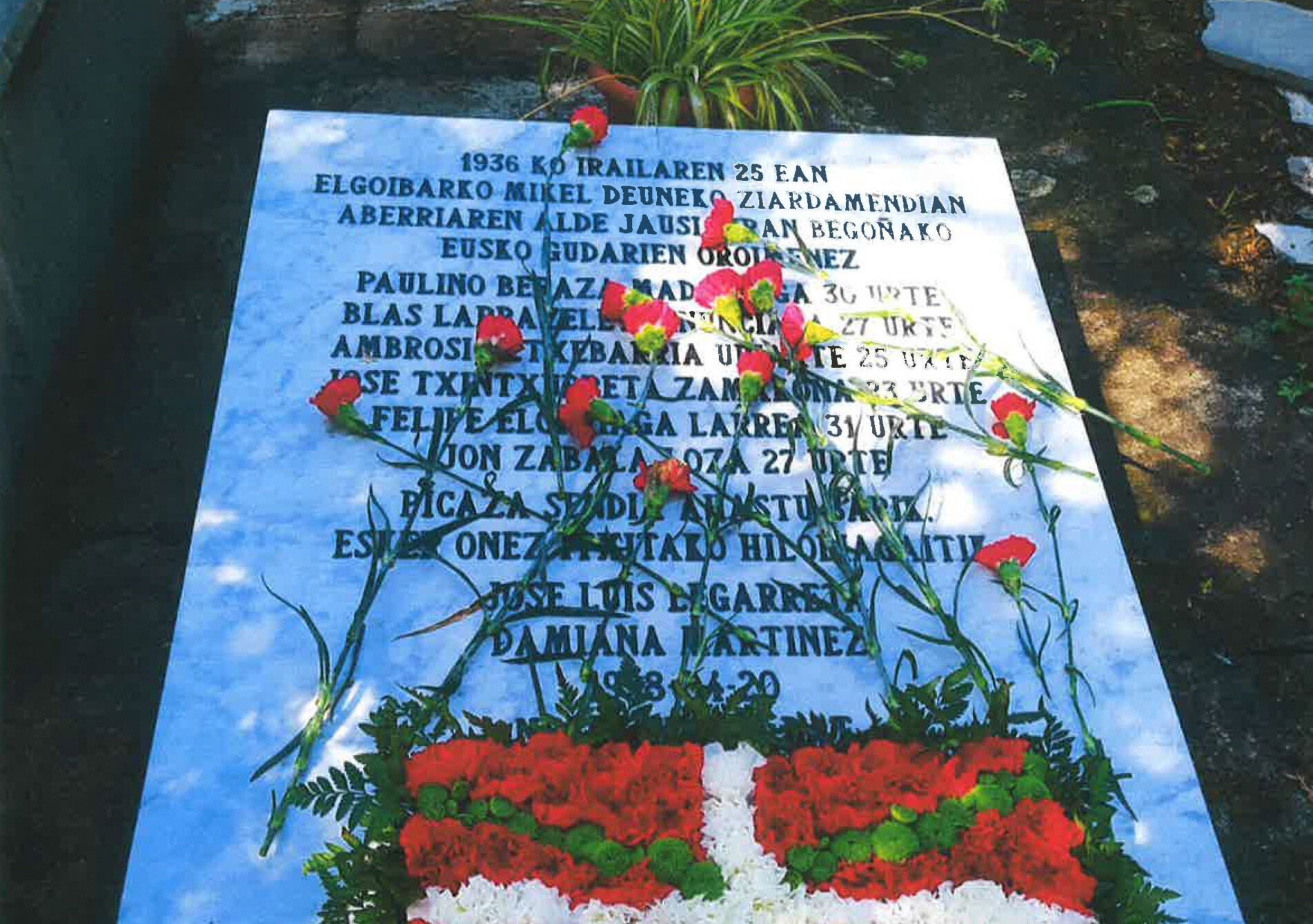 Begoñako gudariak Derion geratuko dira