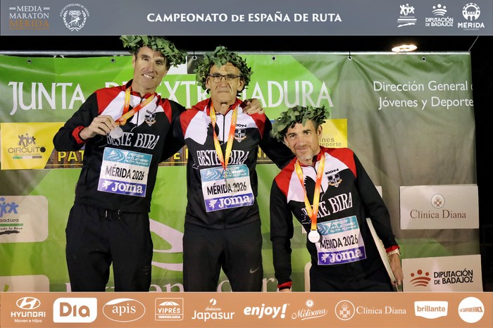 Beste Bira txapeldunorde, Espainiako Maratoi Erdiko Master Txapelketan