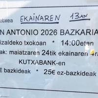 San Antonio bazkaria