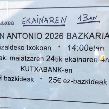 San Antonio bazkaria