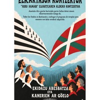 Hiru Hamabi elkartearen aldeko elkartasun kontzertua