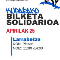 Kubarako bilketa solidarioa