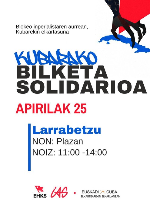 Kubarako bilketa solidarioa