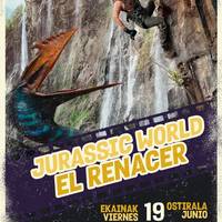'Jurassic World: el renacer' filmaren proiekzioa