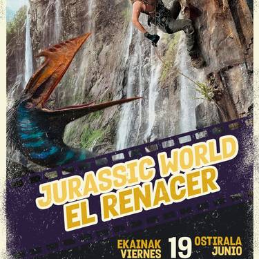 'Jurassic World: el renacer' filmaren proiekzioa