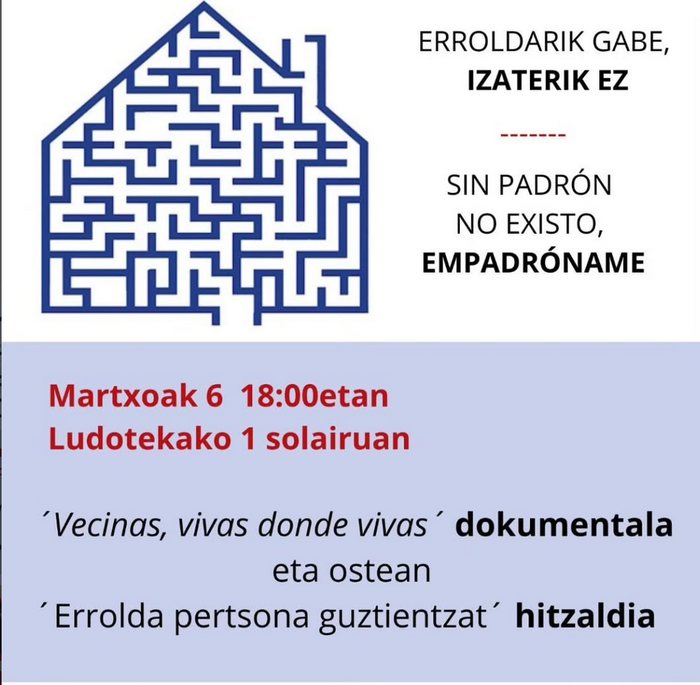 'Erroldarik gabe, izaterik ez' jardunaldia