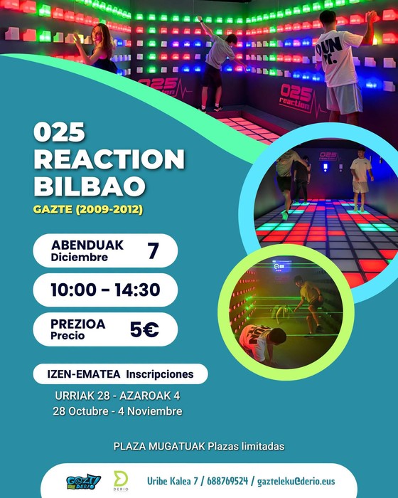 025 Reaction Bilbaora irteera