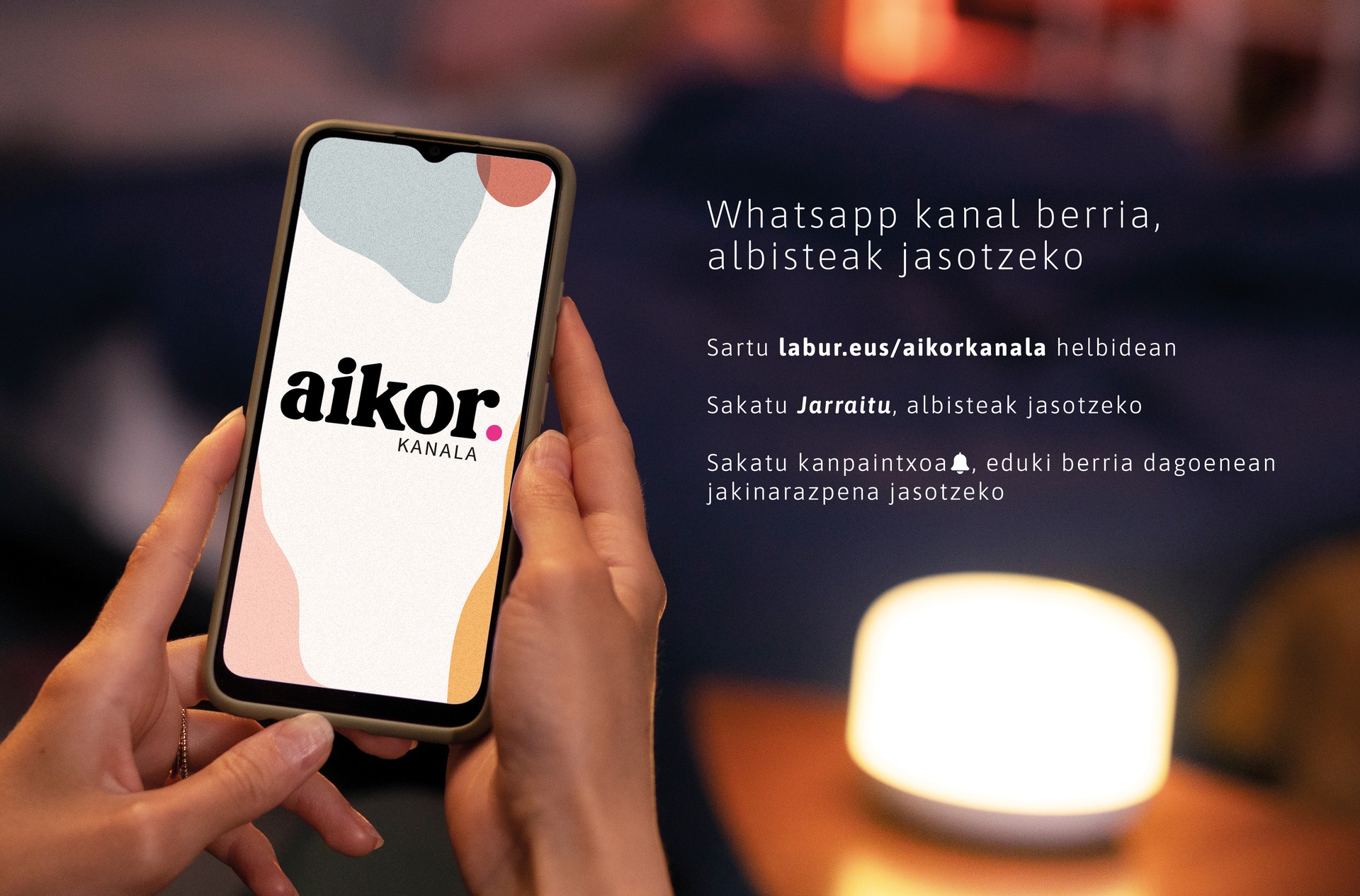 Whatsapp kanala martxan du ‘aikor’ aldizkariak