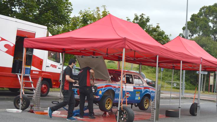 Lehenengo autoak ailegatu dira Zamudiora